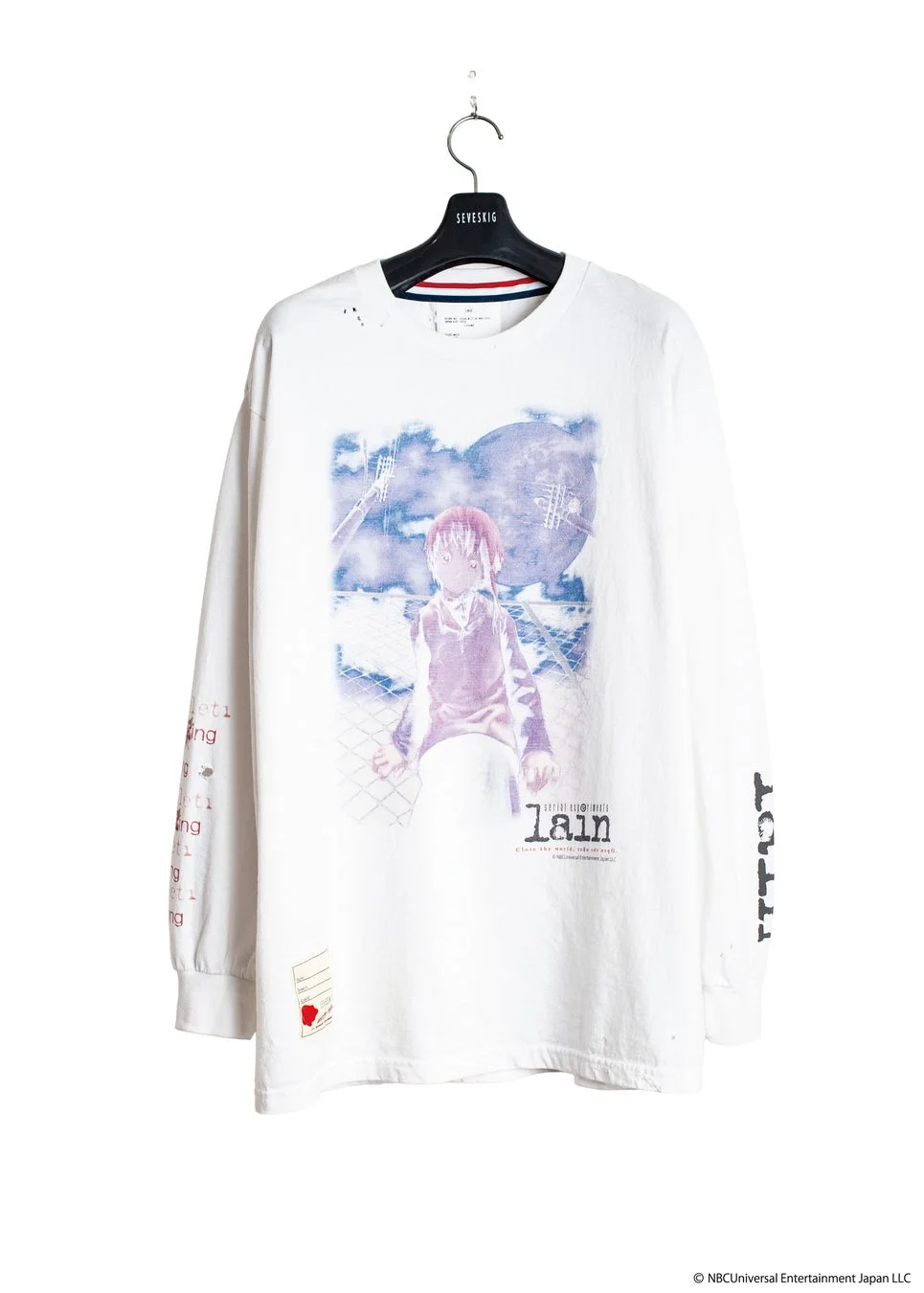 SEV vs lain PT-07 L/SL TEE 白