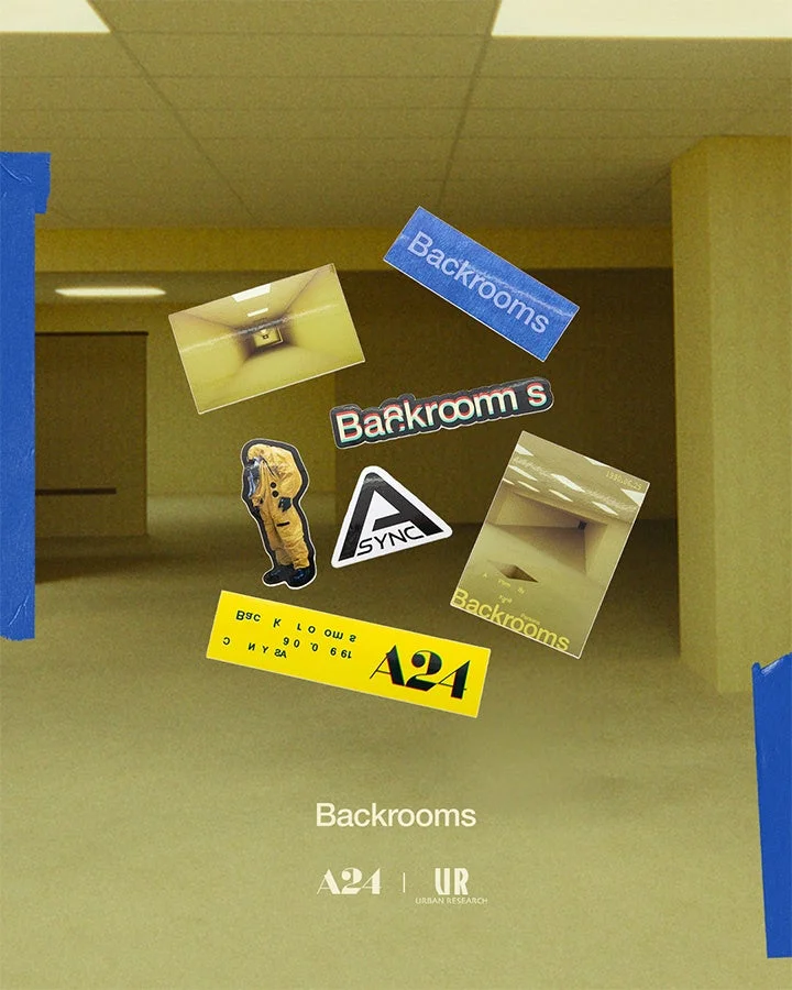 Backrooms Flake Stickers