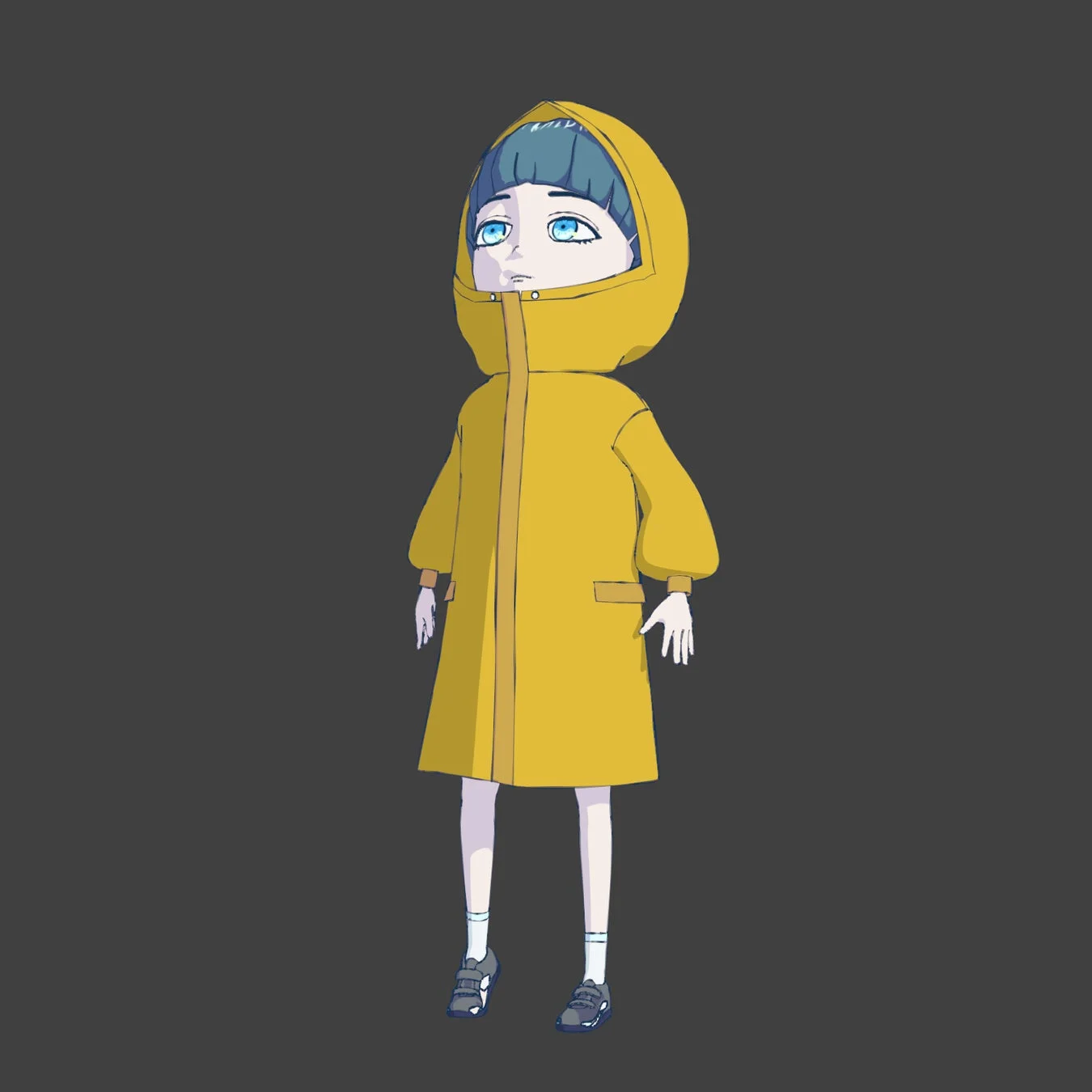 主人公チカのイラスト