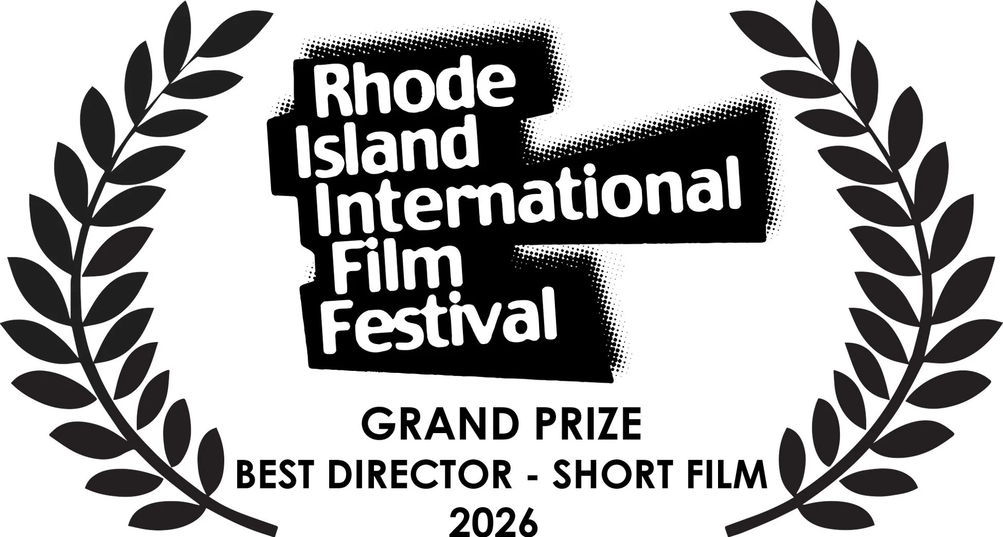 ローデアイランド国際映画祭のグランプリ最優秀監督賞ロゴ