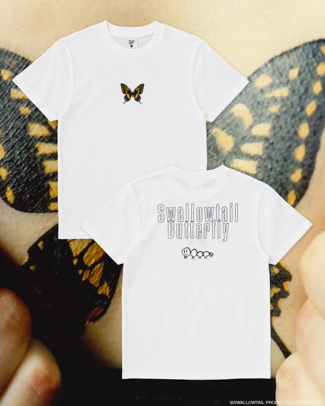 『スワロウテイル』×FCW アゲハ刺繍 Tシャツ