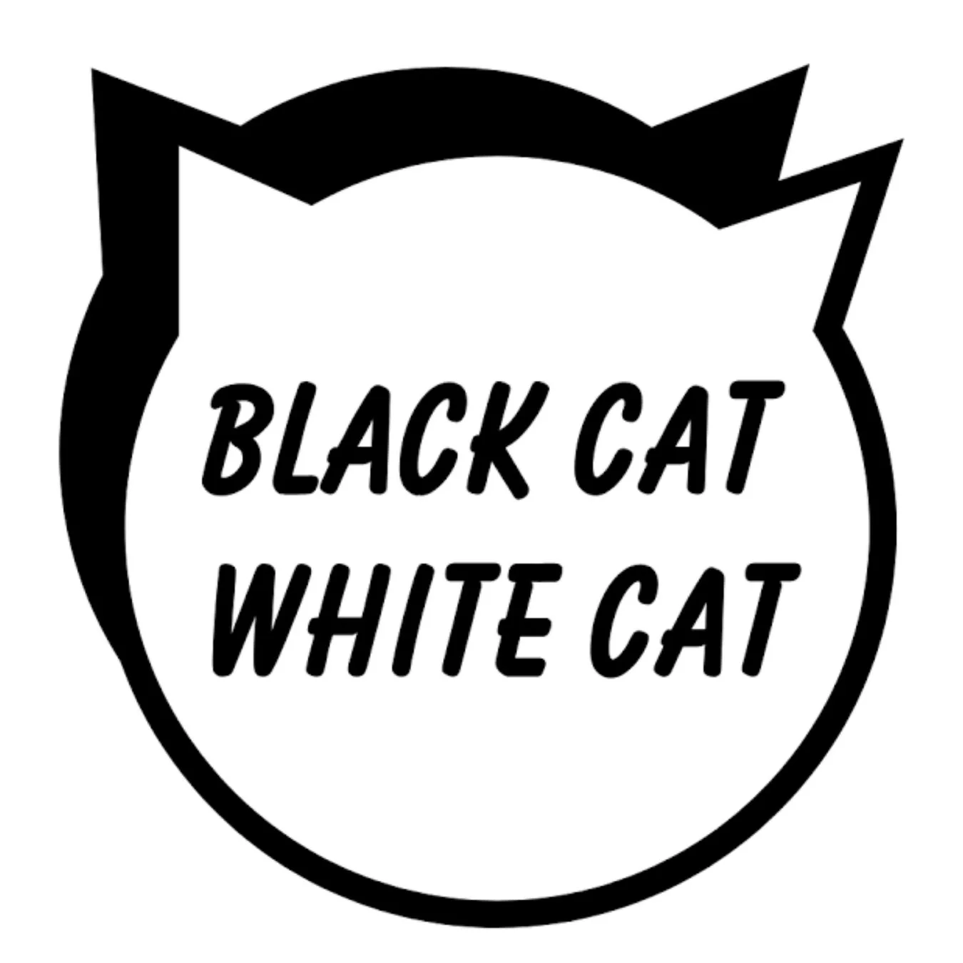 BLACK CAT WHITE CAT MUSIC ロゴ