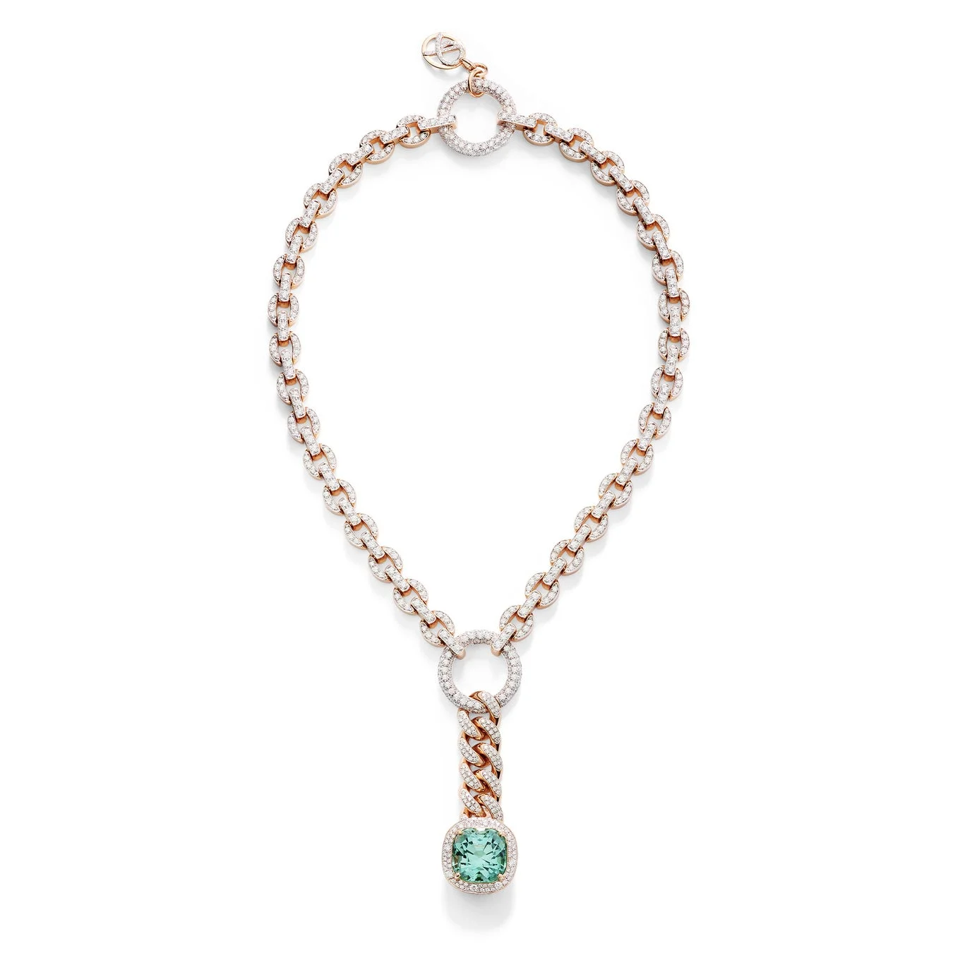 Ocean Green Princess ハイジュエリーネックレス