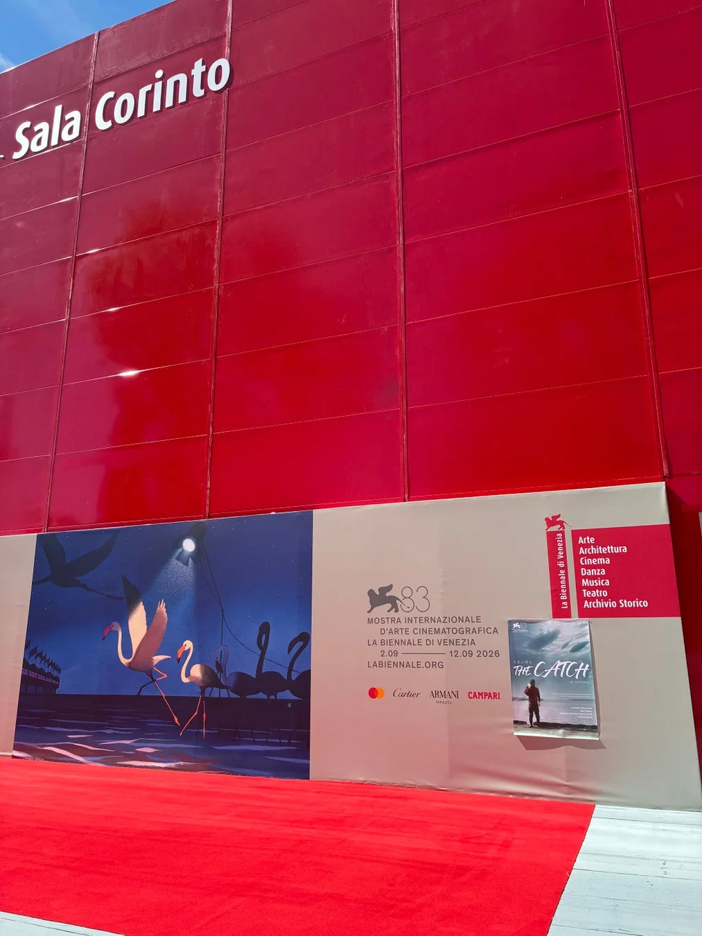 ヴェネチア国際映画祭「Sala Corinto」外観