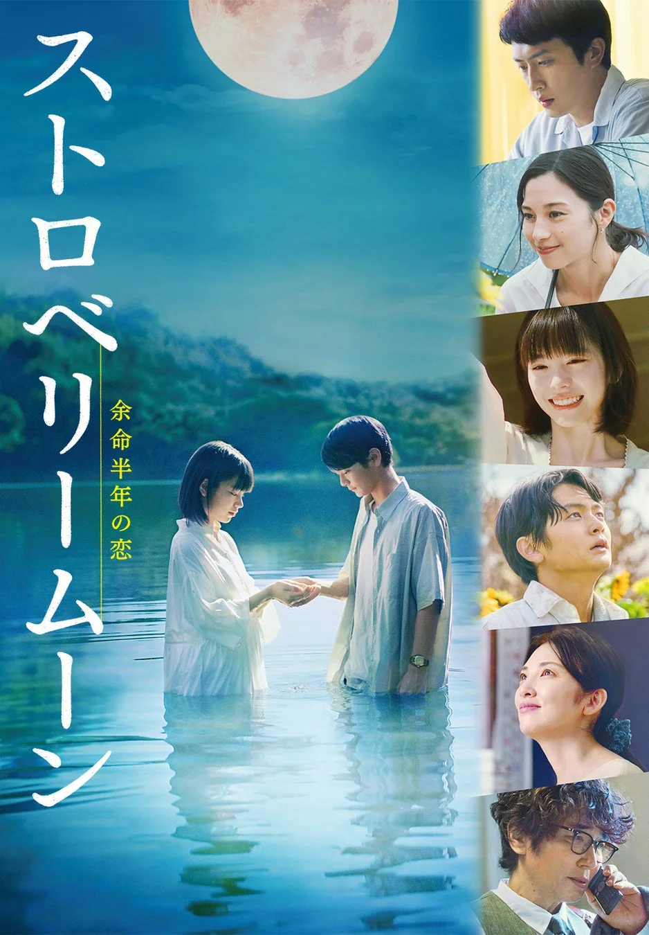 映画『ストロベリームーン 余命半年の恋』ポスター