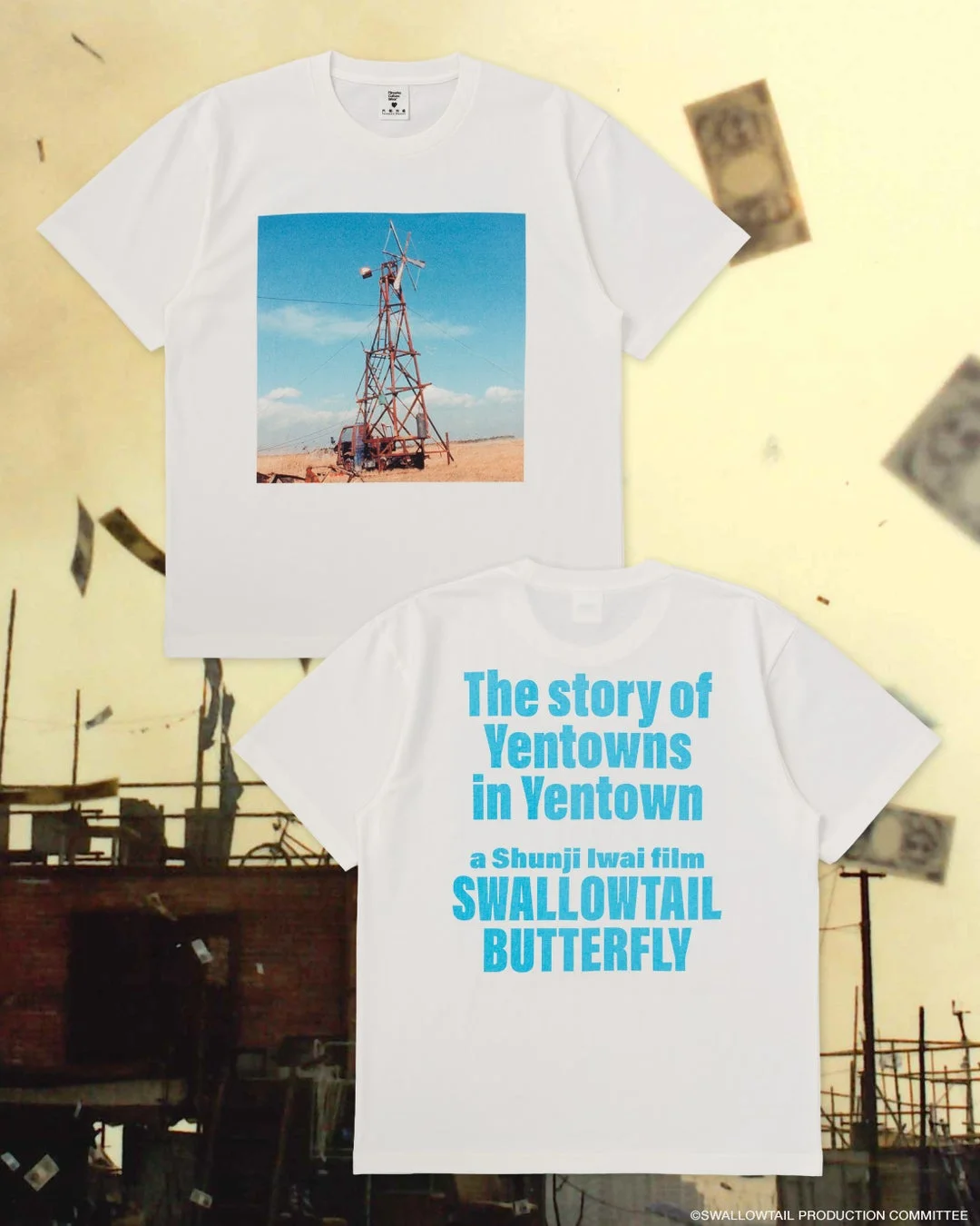 『スワロウテイル』×FCW 鉄塔 Tシャツ
