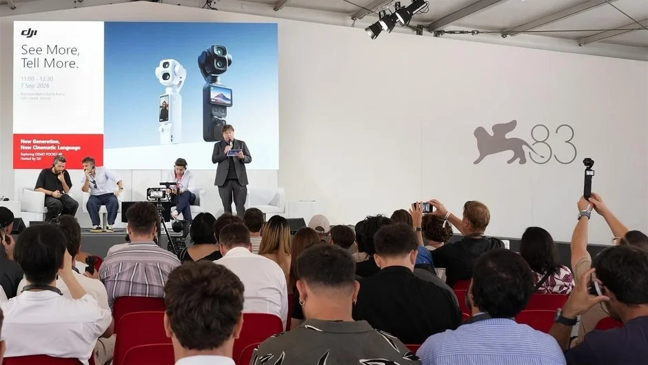 DJI Osmo Pocket 4Pが映画制作の常識を覆す！ヴェネツィア国際映画祭で瀧本幹也監督の新作など2作品を披露